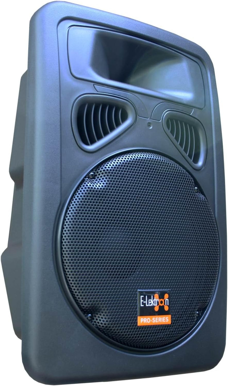 E-Lektron JAD38-B Sound-Anlage USB/SD & Bluetooth Soundsystem Digitale Bi-Amp Enstufe 500W RMS