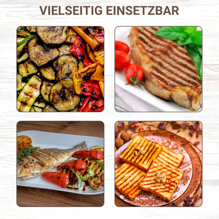 Syntrox Germany Kontaktgrill Multimaker mit Keramikbeschichtung elektrischer ZN-1500W