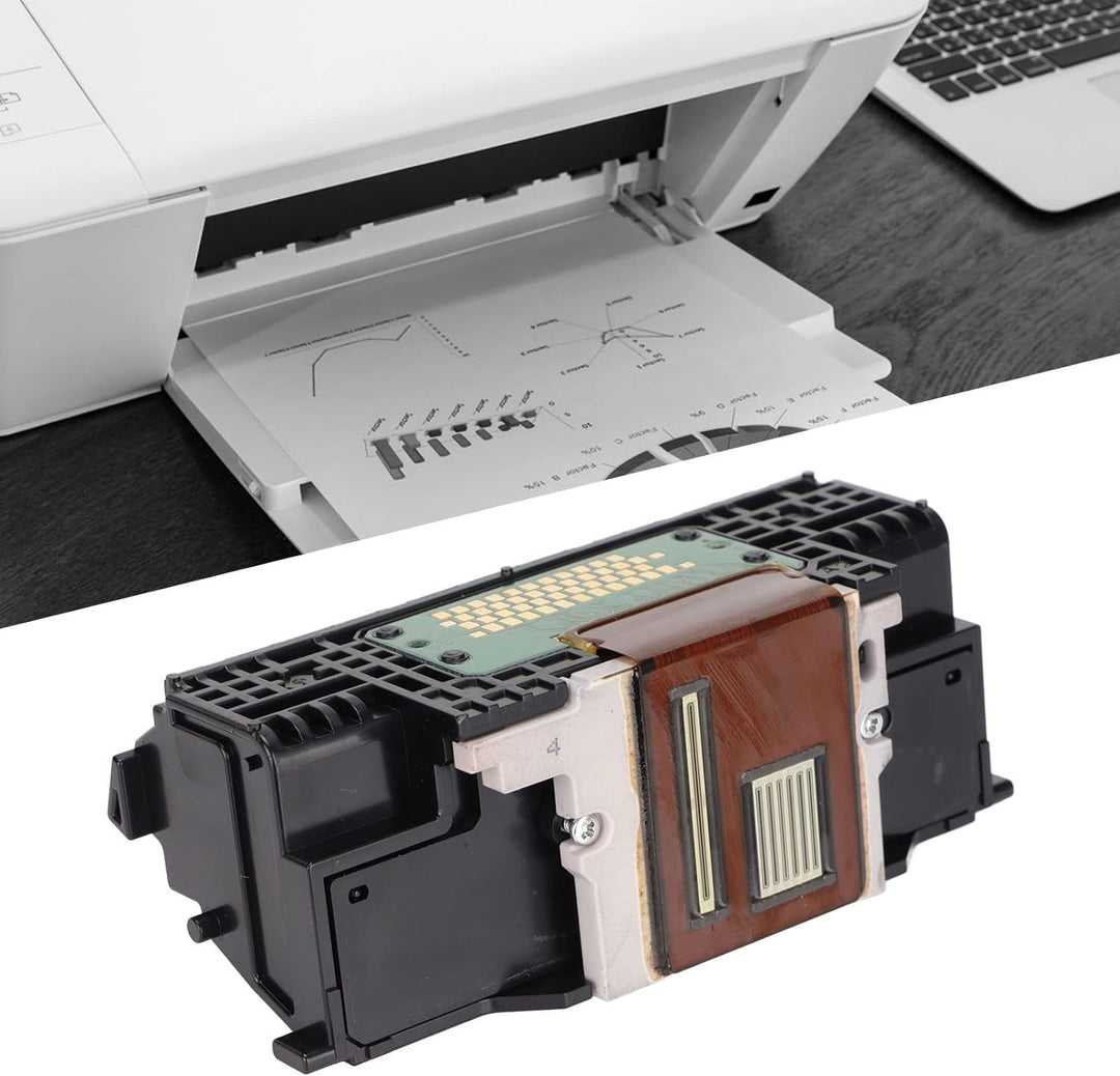 Shanrya Druckkopfersatzteile, Gute Druckwirkung Druckkopfersatz Sichere Verpackung für Pixma MX720 f