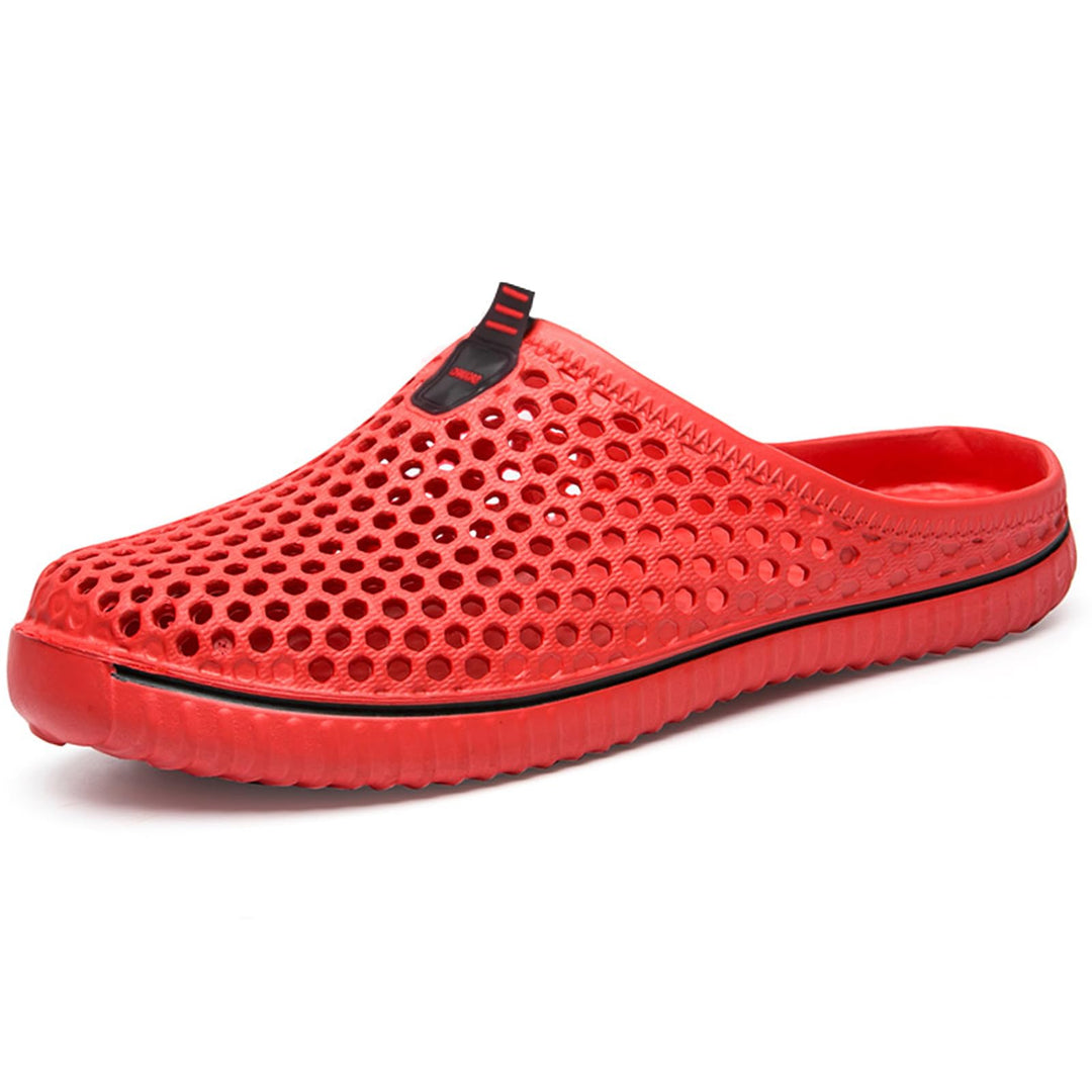 SAGUARO Clogs Herren Gartenschuhe Damen Atmungsaktiv Gr.36-45 | Sommer, Rutschfest, Hausschuhe, Bade