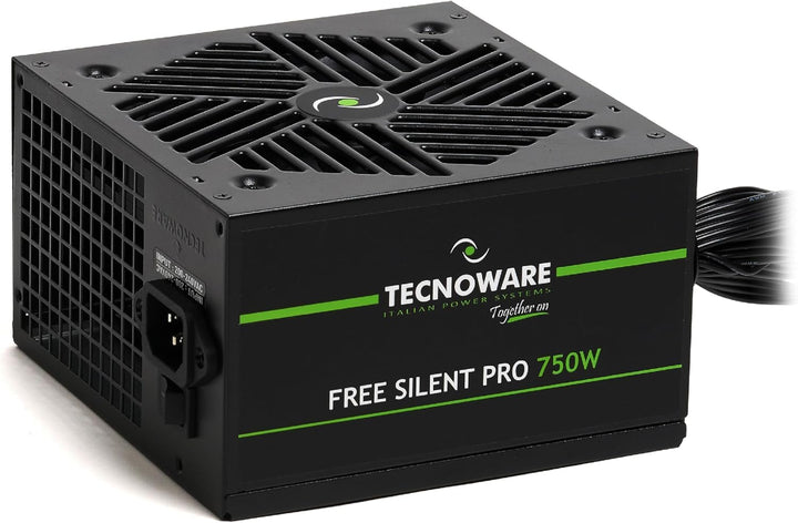 Tecnoware Netzteil Free Silent PRO 750 für erweiterte PCs mit NVIDIA GeForce GTX - RTX Grafikkarte,