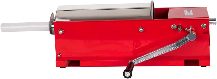 Beeketal 'MTH05' Profi Gastro Wurstfüllmaschine (5 Liter/horizontal) SGS-geprüft, Wurstfüller mit 2