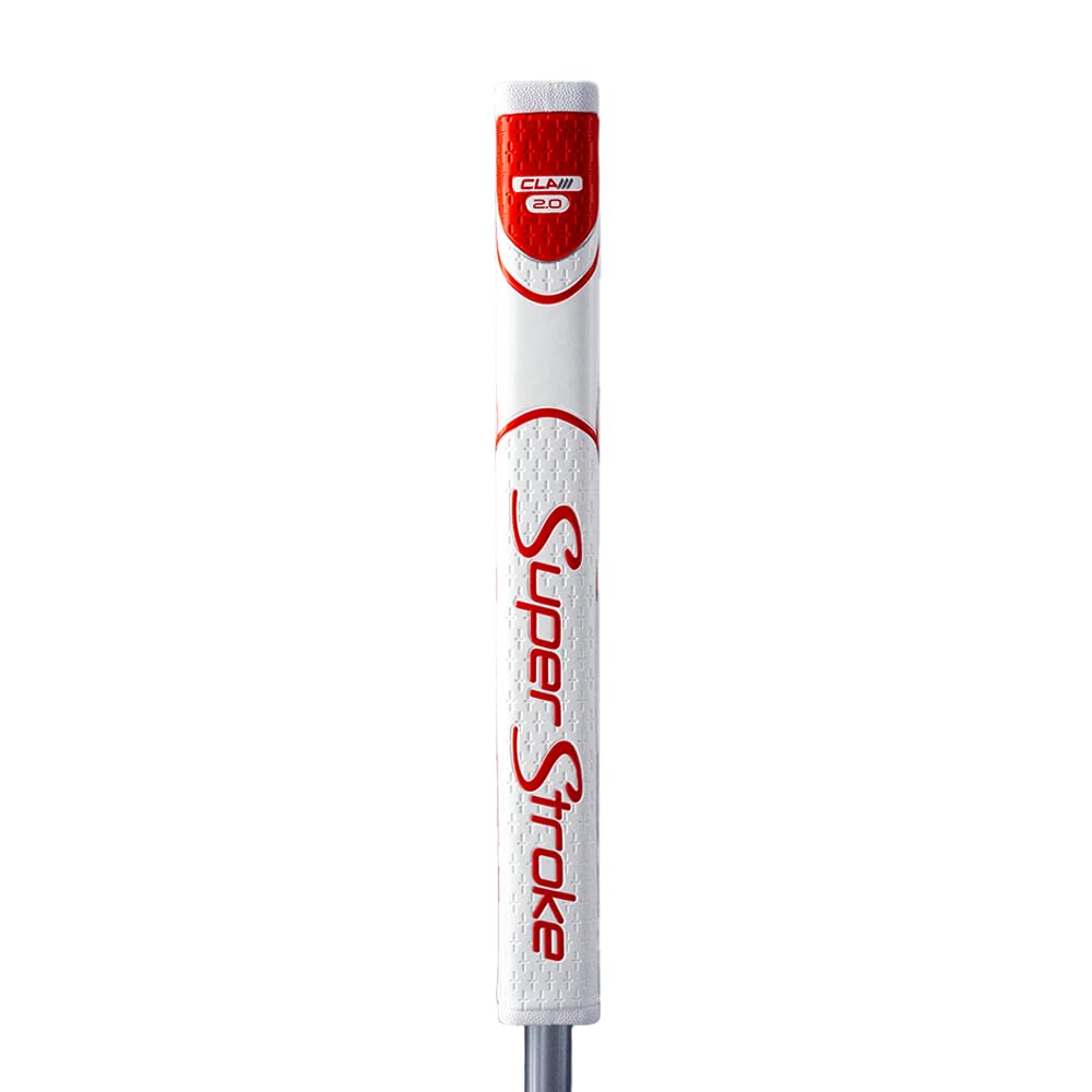 SuperStroke Zenergy Claw 2.0 Weiss/Rot, Weiß/Rot