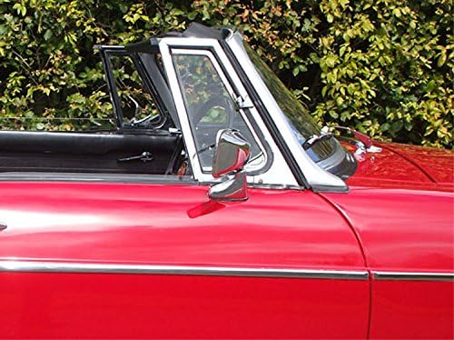 Universelles Aussenspiegelset - Edelstahl - 2 Stück passend für Fahrer- und Beifahrerseite - passend