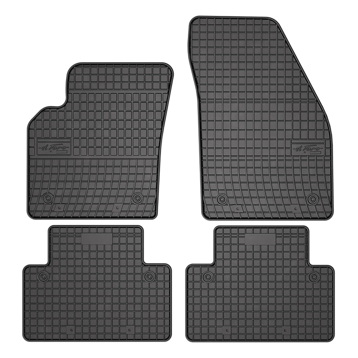 FROGUM El Toro Gummimatten Ganzjähriges-Set von Autofussmatte Auto Fussmatten für Volvo C30 2006-201