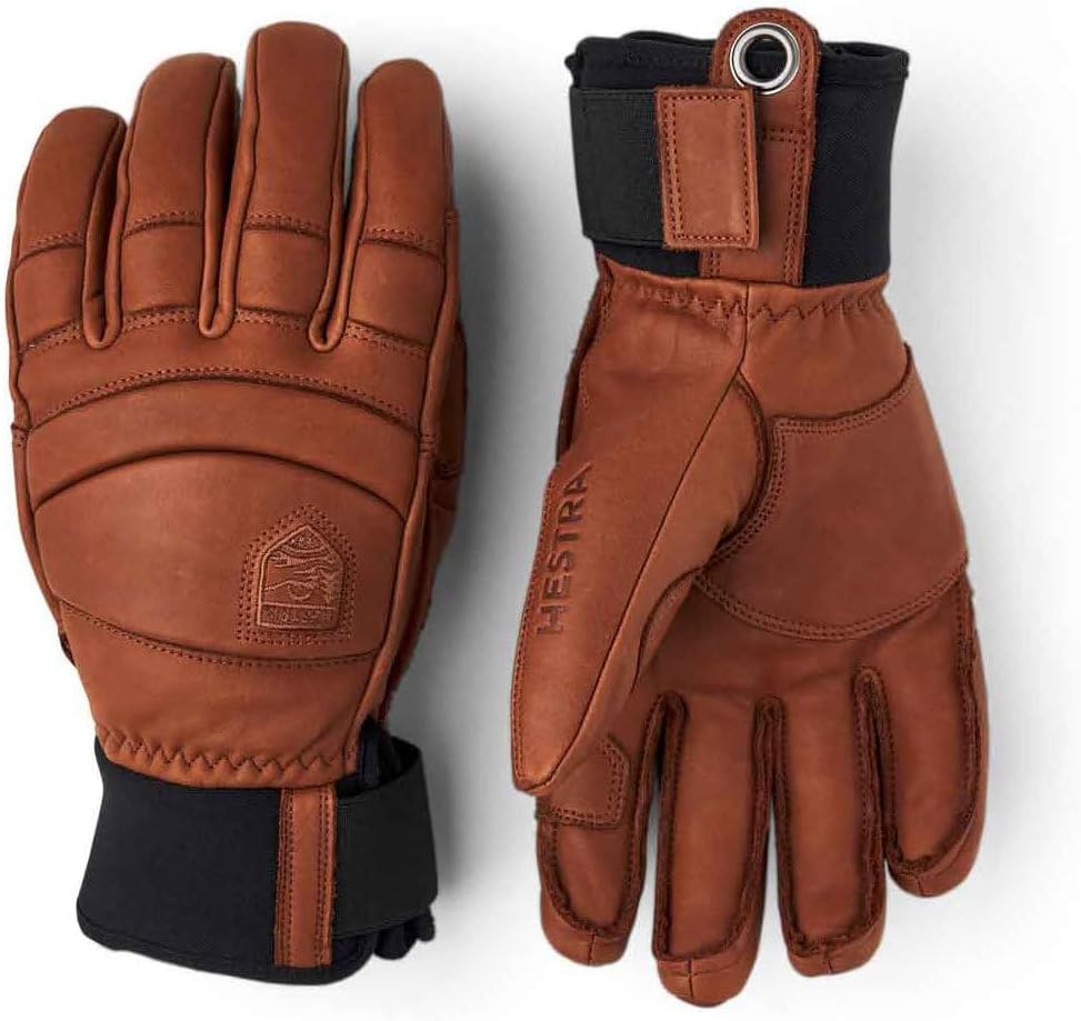 HESTRA Fall Line Skihandschuhe braun 7