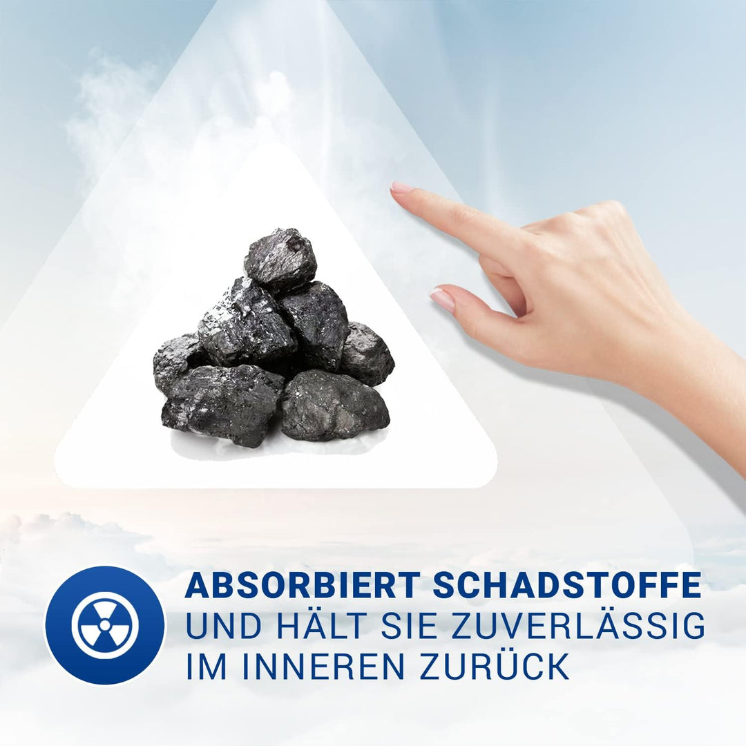 VIOKS Set 2x Kohlefilter Dunstabzugshaube 487x230 mm Ersatz für Bosch Filter 00460367 - Aktivkohlefi