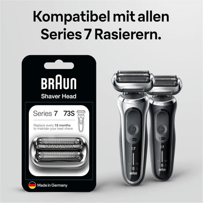 Braun Series 7 Scherkopf, Elektrorasierer, Ersatzscherteil kompatibel mit Rasierer Herren Serie 7 de
