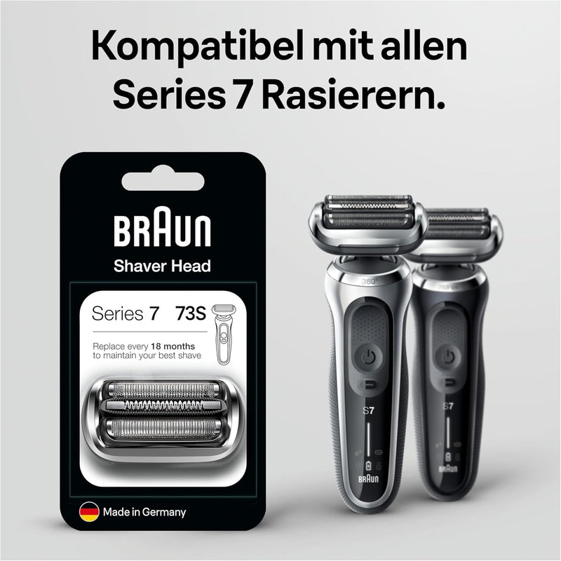 Braun Series 7 Scherkopf, Elektrorasierer, Ersatzscherteil kompatibel mit Rasierer Herren Serie 7 de