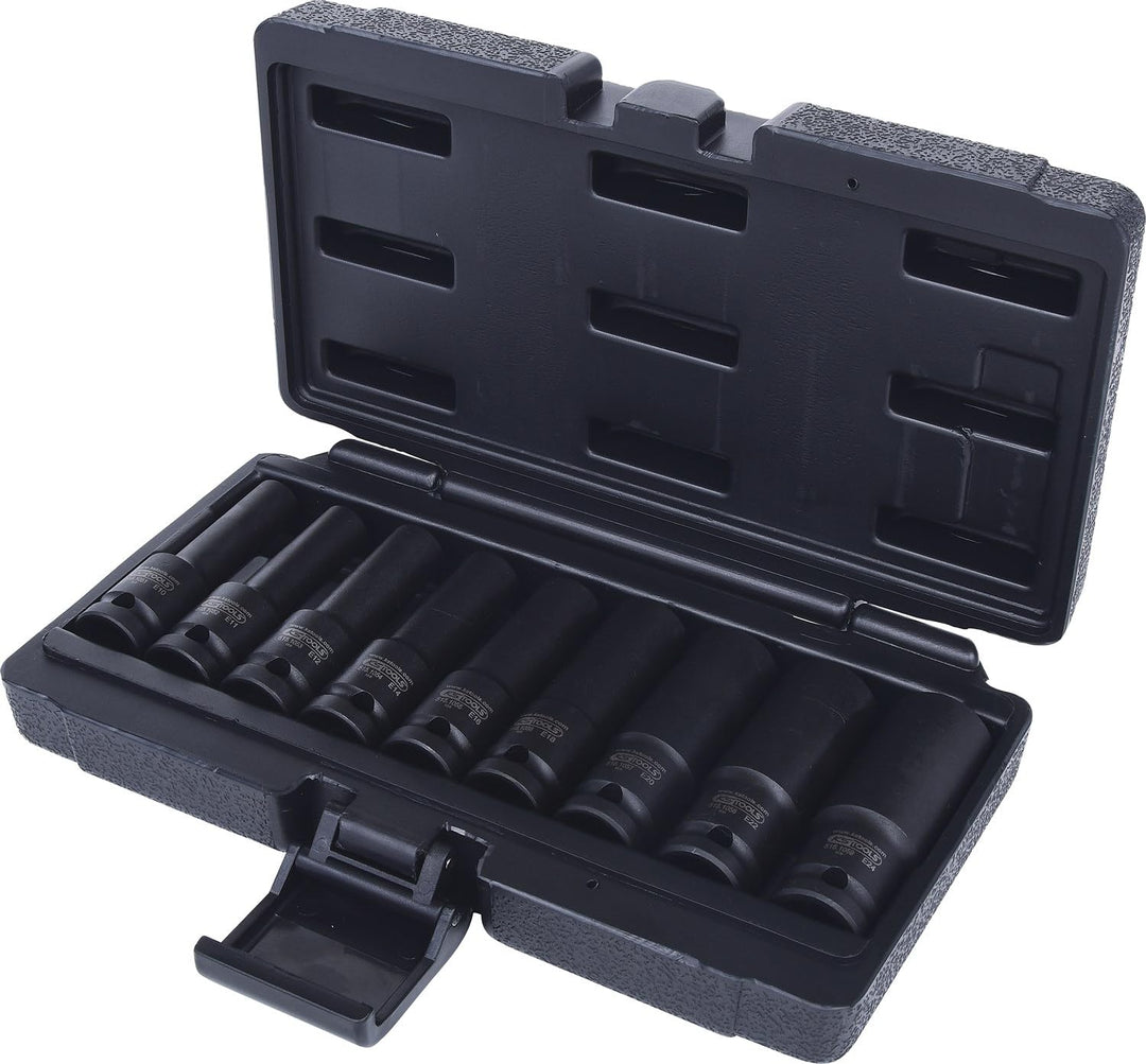 KS Tools 515.1050 1/2" TX-E-Kraft-Stecknuss-Satz, 9-tlg., E10-E24