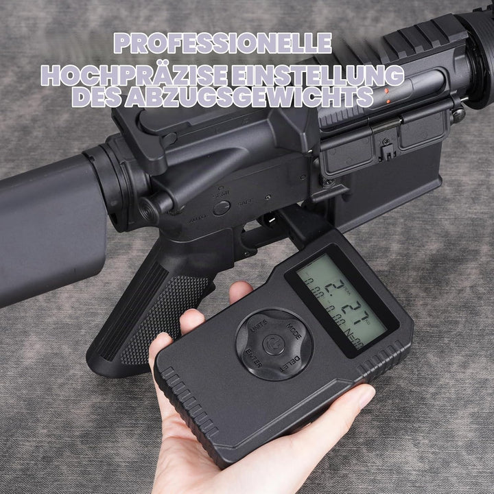 BOOSTEADY Digitaler Auslöse-Zugmesser für genaue Messwerte Auslöse-Zugmessgerät mit LCD-Display (Zwe