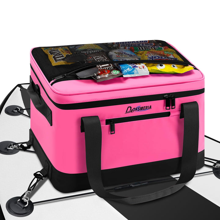 Paddle Board Cooler Wasserdicht, Super Capacity SUP Paddleboard Deck Cooler mit Schultergurt & 6 ela