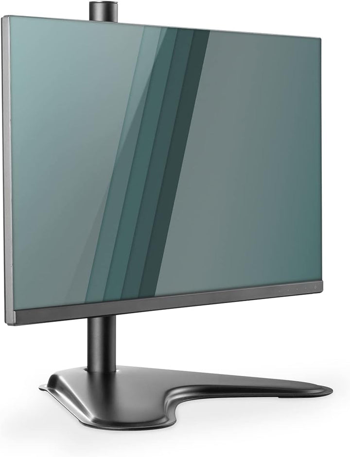 DIGITUS Monitorhalterung - Standfuss - 1 Monitor - Bis 32 Zoll - VESA 75x75, 100x100 - Schwarz, 1 Mo