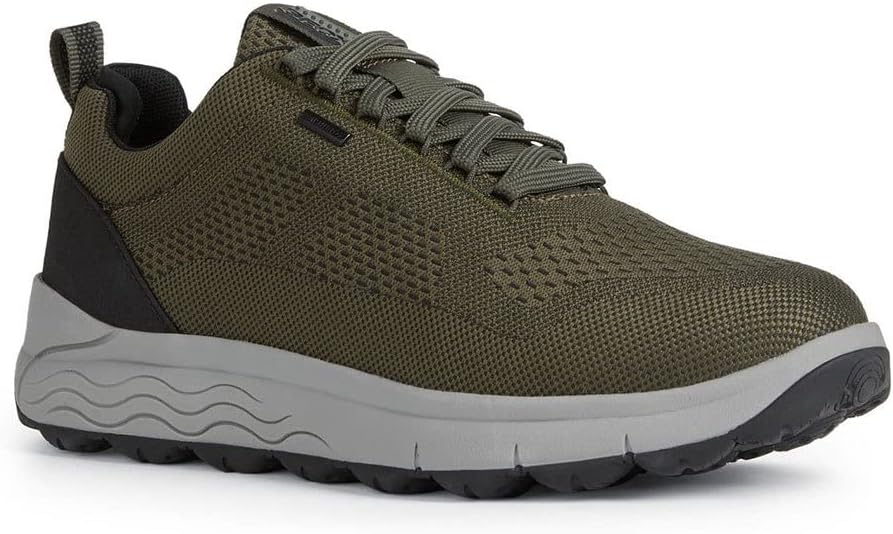 Geox Herren U Spherica 4x4 B ABX Sneakers 43 EU Dk Olive, 43 EU Dk Olive