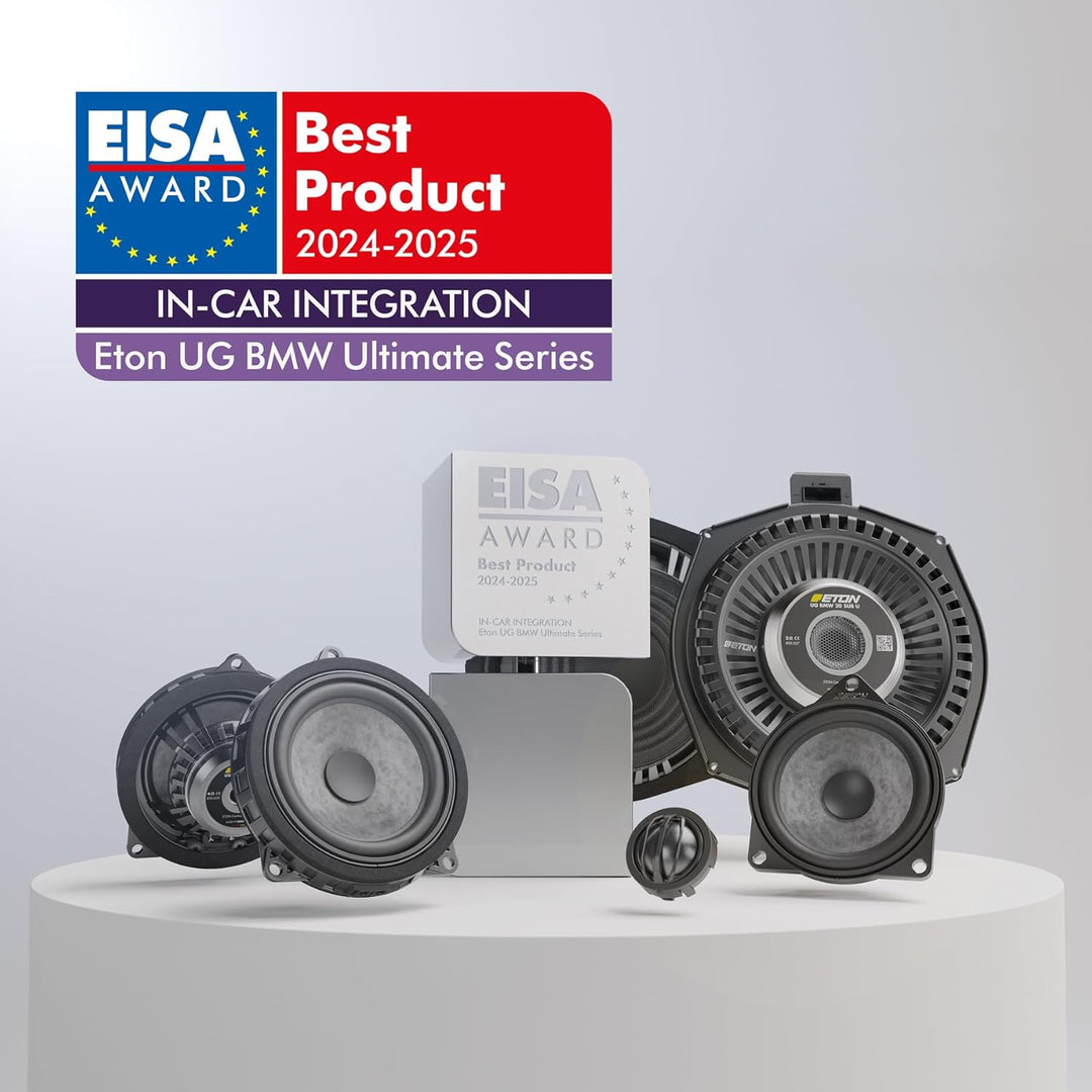 ETON UG-BMW20SUBU – Ultimate High End 8“ / 20 cm Auto Untersitz Subwoofer, kompatibel mit BMW und Mi