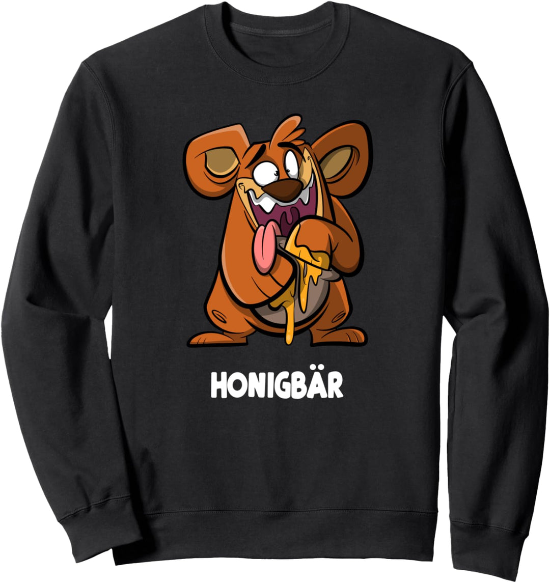 Honigbär - Lustiges Bär mit Honigglas - Honig Imker Sweatshirt