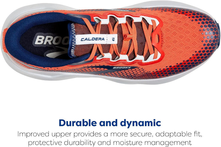 Brooks Herren Caldera 6 Sneaker 45.5 EU Firecracker Navy Blue, 45.5 EU Firecracker Navy Blue