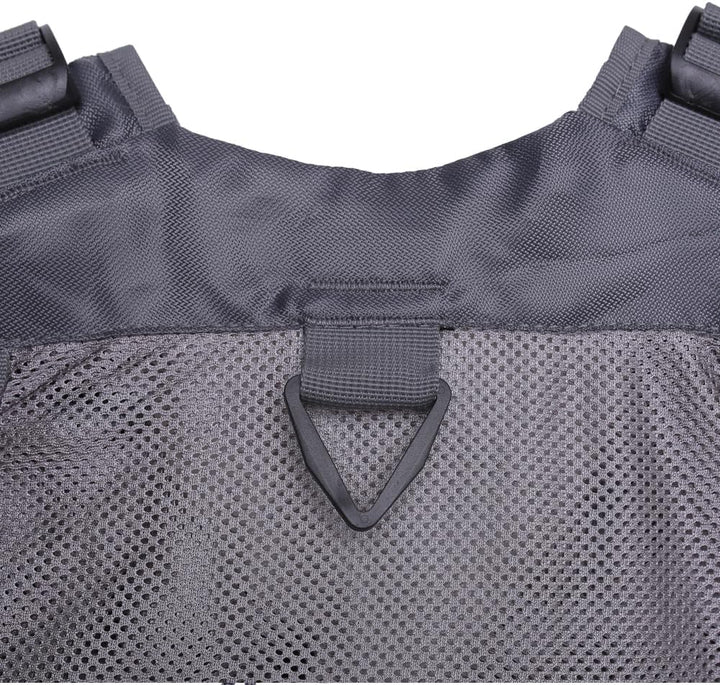 Kylebooker Fliegenfischen Weste Angelweste Einstellbare Grösse Maschen Multi-Taschen Jacke Einheitsg