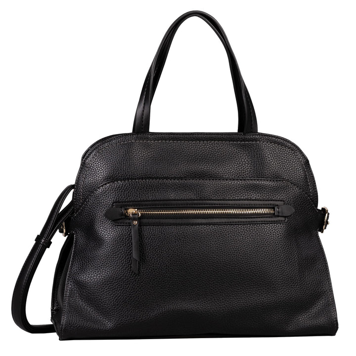 Gabor bags Neomi Damen Shopper Umhängetasche Reissverschluss Gross Schwarz