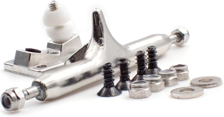 SPITBOARDS 36 mm Fingerboard Pro Trucks by, Real Lock Nuts, Rubber Urethane Bushings, Optimised Hang