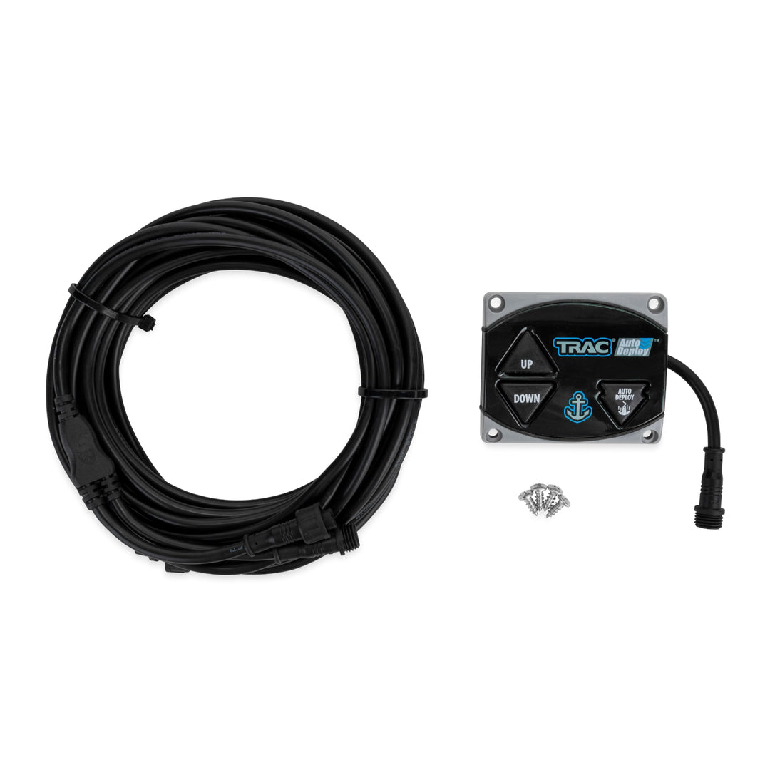 Camco Trac Outdoors Ankerwinde G3 AutoDeploy Zweitschalter | Funktionen Auf/Ab/Auto-Betrieb | Für di