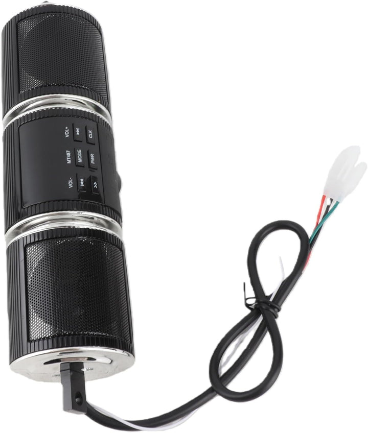 Suuonee Motorrad Audiosysteme, universelle wasserdichte Bluetooth Motorrad Stereo Lautsprecher Bluet
