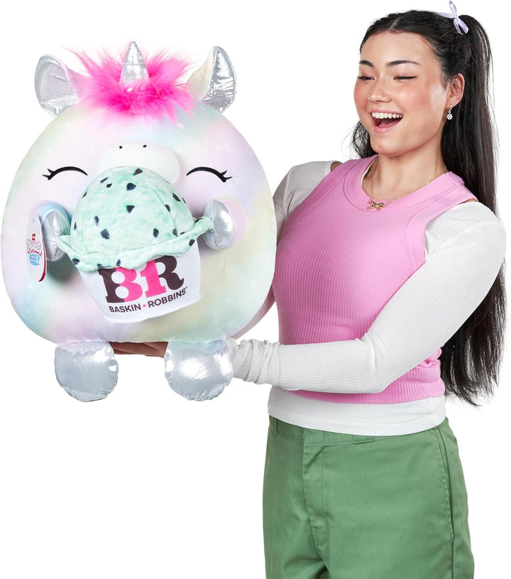Snackles Serie 2 40 cm (Marty) von ZURU Kuschelig-weiches, beruhigendes, 40 cm grosses Plüschspielze
