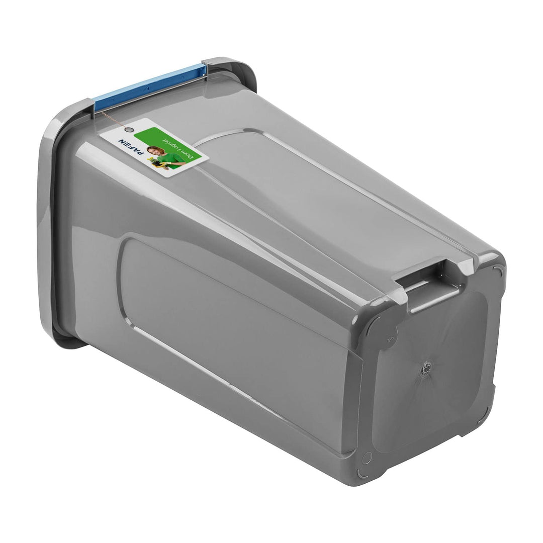PAFEN Grosser Mülleimer 50l mit Deckel – Abfallbehälter 550 x 365 x 370mm - Abfalleimer für Trennen