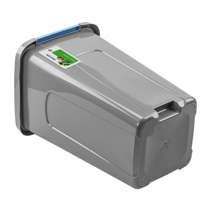 PAFEN Grosser Mülleimer 50l mit Deckel – Abfallbehälter 550 x 365 x 370mm - Abfalleimer für Trennen