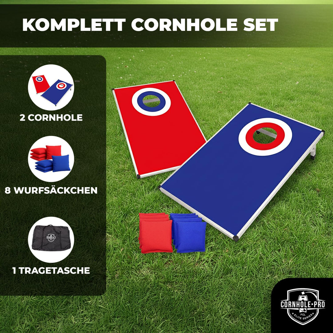 Offizielles Cornhole® Target | Amerikanisches Cornhole Spiel | Aluminium | Premium Qualität | Offizi