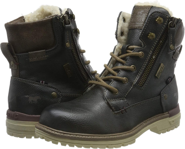 MUSTANG Damen Sneaker 36 EU Graphit, 36 EU Graphit