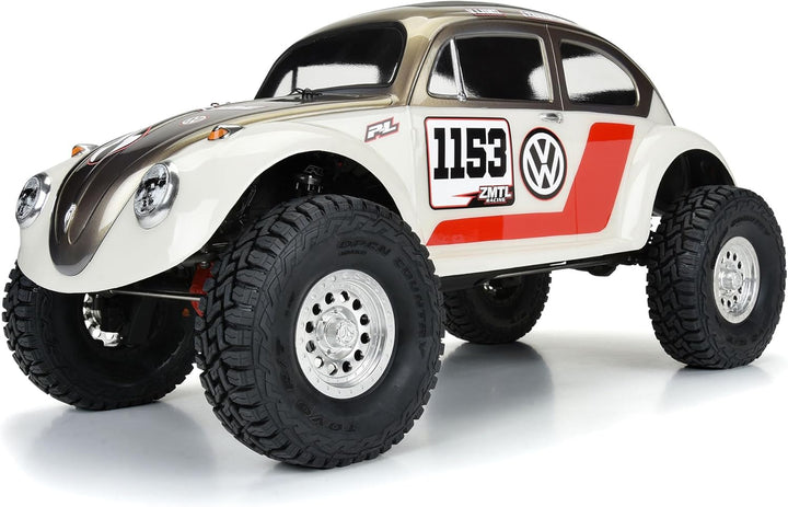 Pro-Line 1/10 Volkswagen Beetle Clear Body 12.3" (313mm) Wheelbase Crawlers