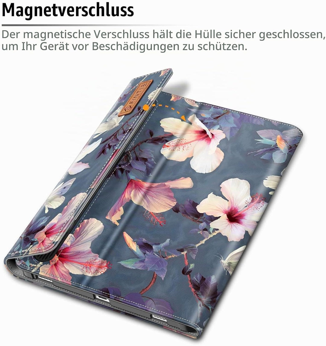 Fintie Hülle für Samsung Galaxy Tab S8 Plus 2022/S7 FE 2021/S7 Plus 2020 12.4 Zoll, Multi-Winkel Bet