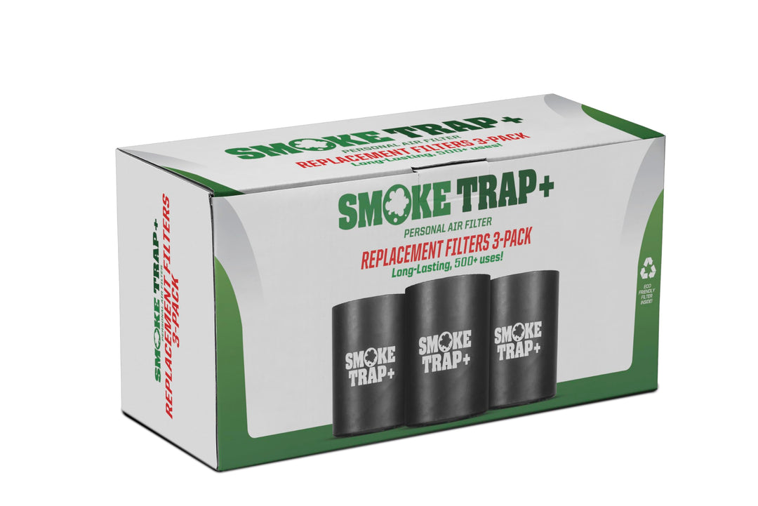 ECO Ersatz-Filterkartuschen für Smoke Trap + | Dreifache Ersatzfilter – Zero Plastic Waste Ersatzfil