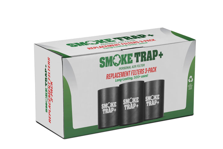 ECO Ersatz-Filterkartuschen für Smoke Trap + | Dreifache Ersatzfilter – Zero Plastic Waste Ersatzfil