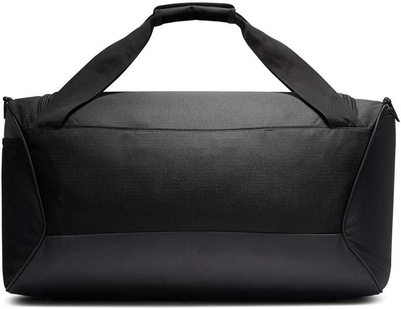 Nike Brasilia (Medium) Trainingstasche, Black/Black/White, 64 x 30 x 30 cm Single, Single