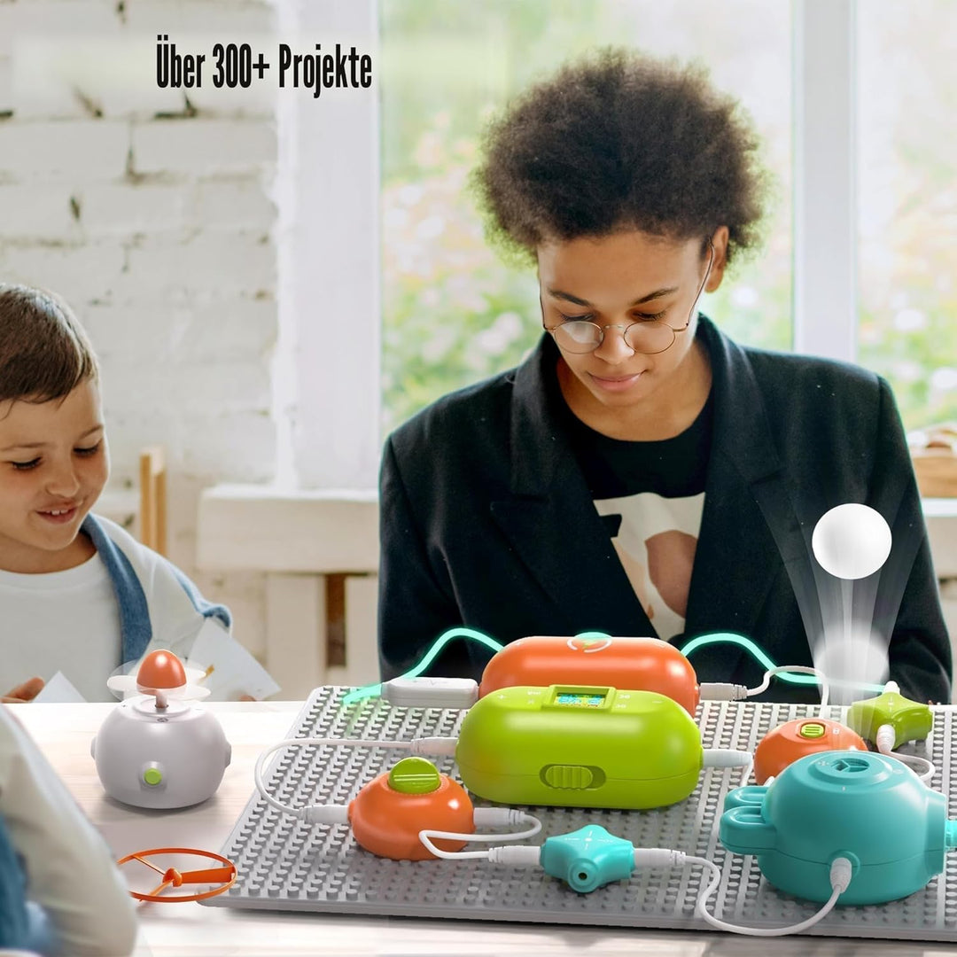 Experimentiermodul für physikalische Schaltkreise, DIY-Kombinationspuzzle für Kinder, elektronischer