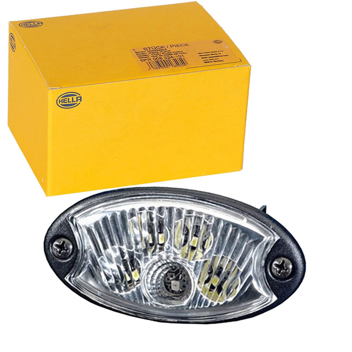 HELLA - Innenraumleuchte - Mini OvalLED VESTA5 - LED - 12V - 1.2W - LED - Einbau - Lichtscheibenfarb