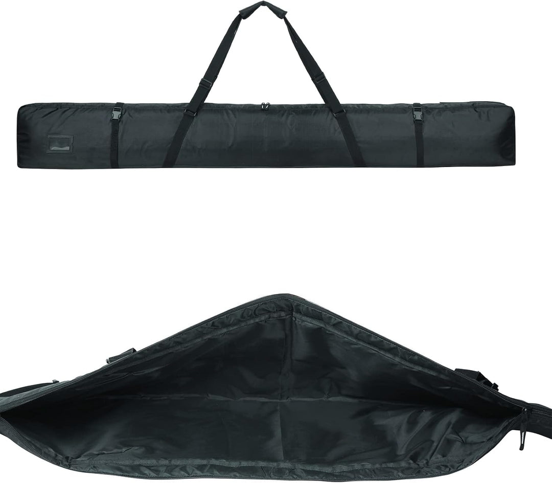 AUMTISC Skitasche Skisack Gepolstert Snowboardtasche Zum Transport Von Skiausrüstungstasche Mit vers