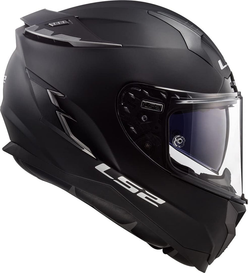 LS2 Herren Nc Motorrad Helm XL Schwarz, XL Schwarz