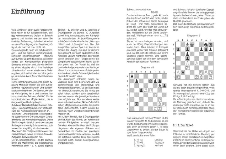 Lehr-, Übungs- und Testbuch der Schachkombinationen: 16. aktualisierte Neuausgabe, Taschenbuch