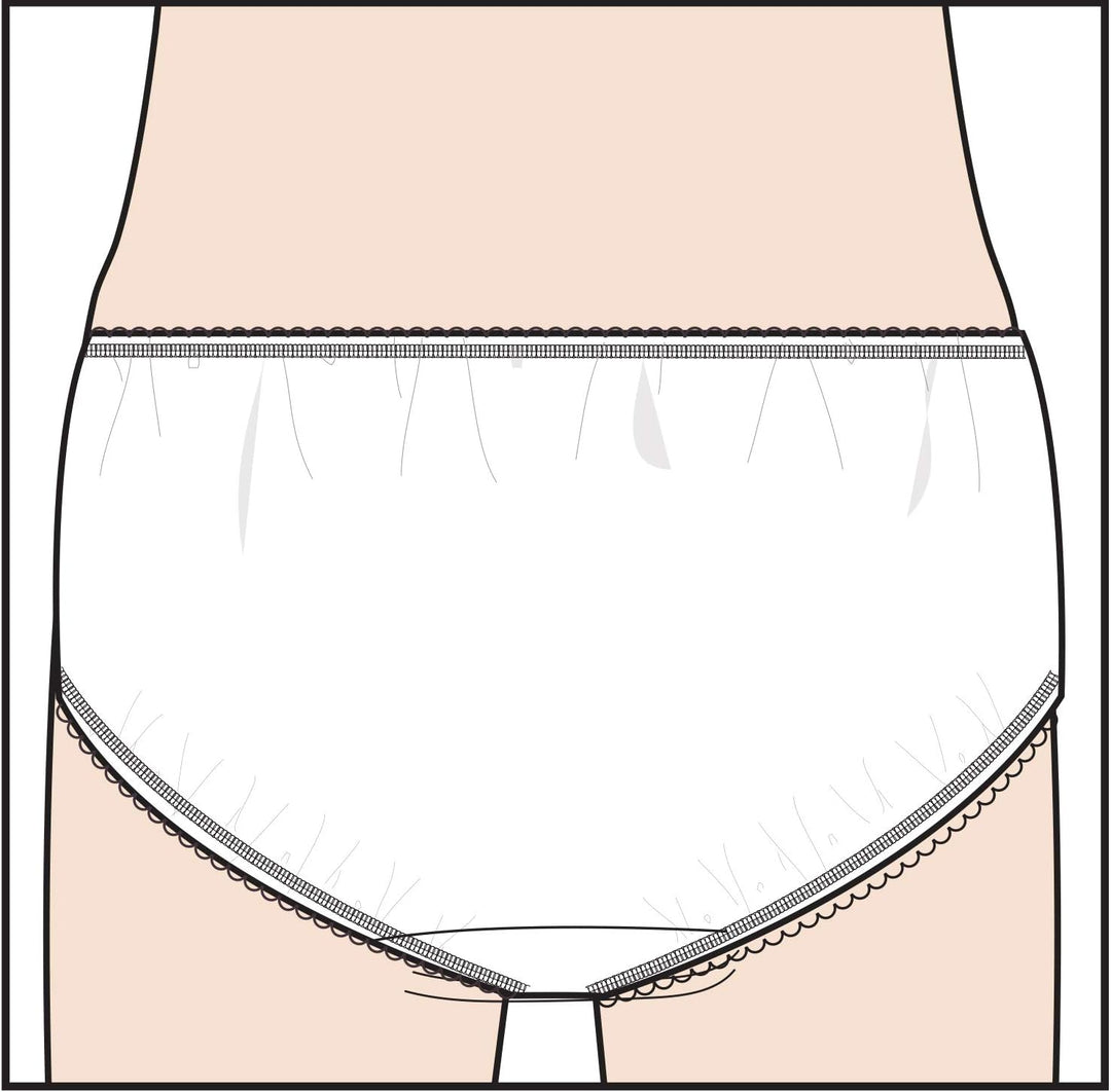 Disney Mädchen Slip (10er Pack) 4 10er-pack, 100 % Gekämmte Baumwolle mit Punktemuster, 4 10er-pack,