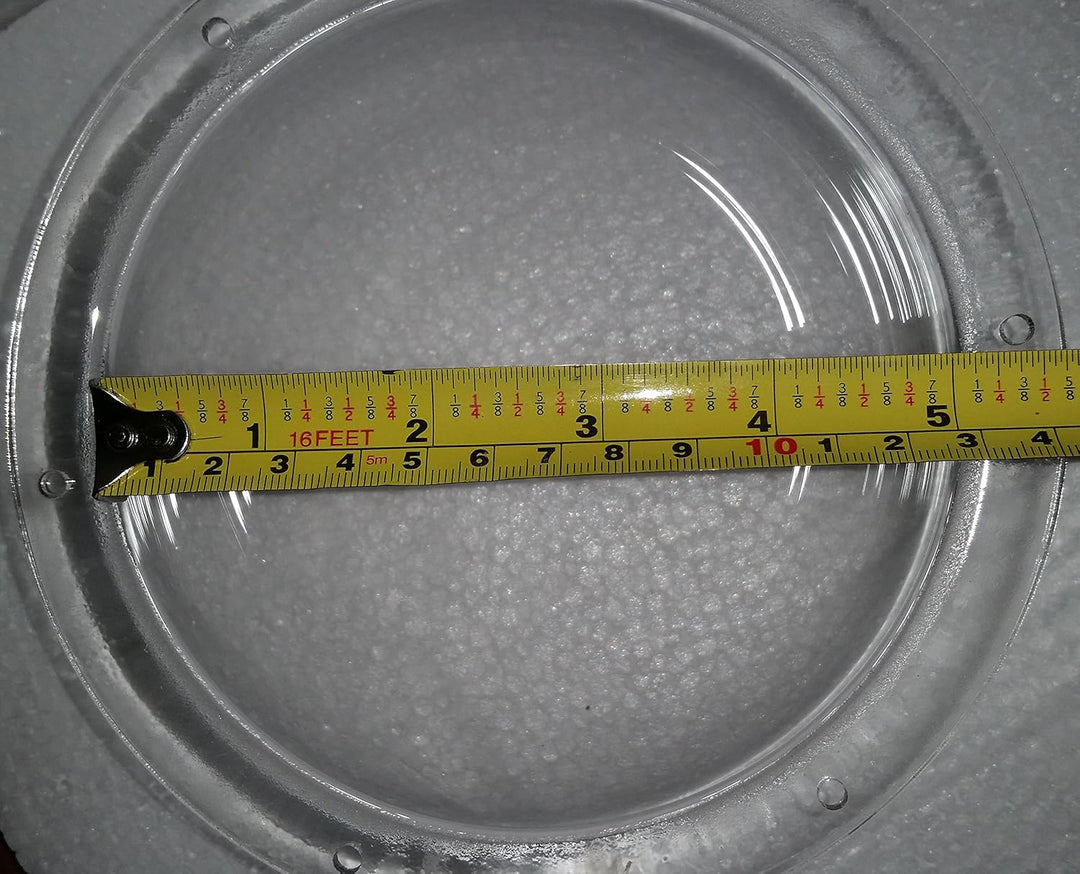 Supreme Tech Acryl-Dome/Kunststoff Hemisphere - Clear - 127mm Durchmesser, 12.7mm Flansch mit vorgeb