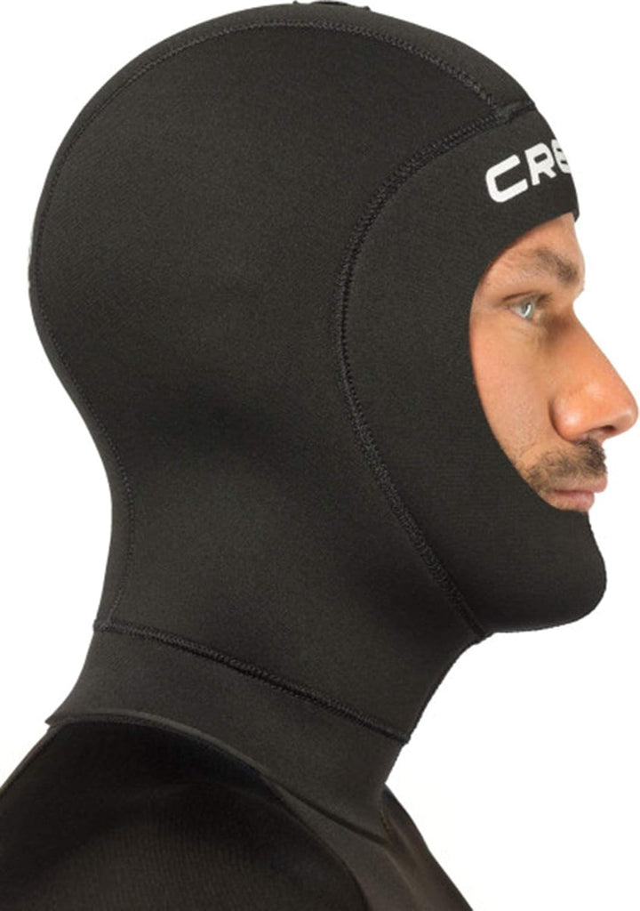 Cressi Solo Hood 5mm Neopren Kapuze klein schwarz Schwarz S, Schwarz S