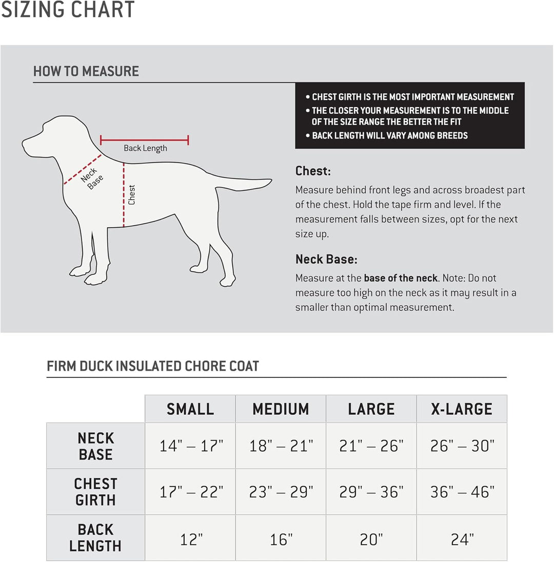 Carhartt Firm Duck Insulated Dog Chore Coat L Carhartt Brown, L Carhartt Brown