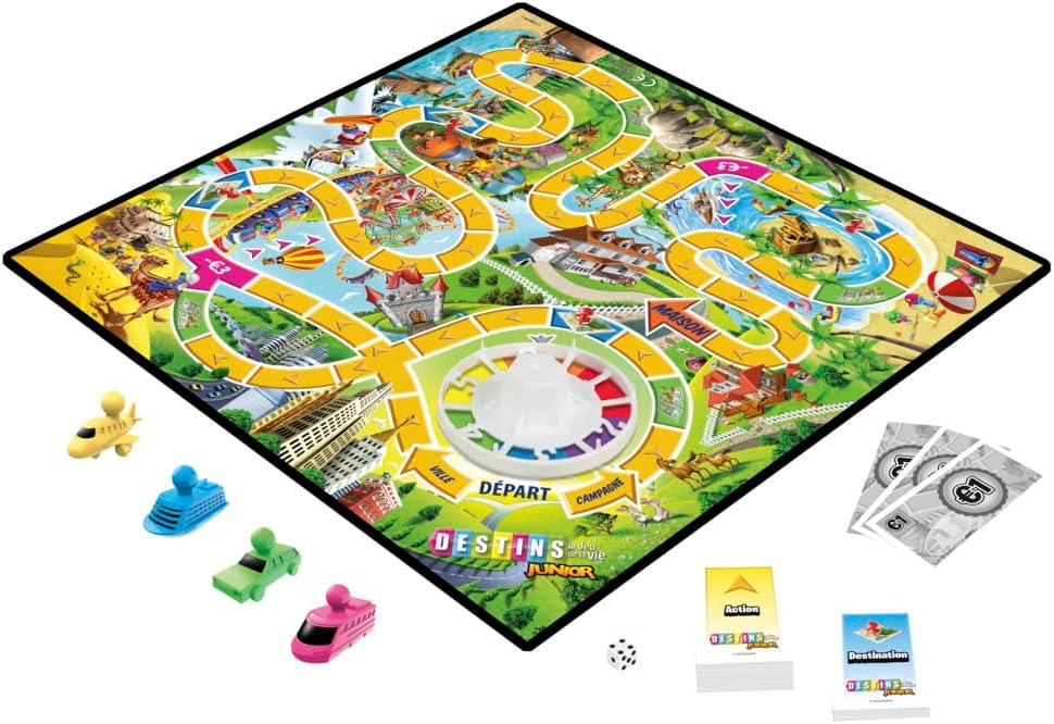 Hasbro Gaming Schicksals-Spiel für Kinder, ab 5 Jahren Junior, Junior
