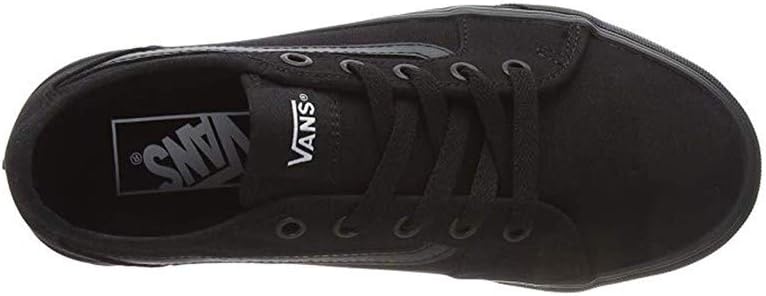 Vans Damen Filmore Decon Sneaker Sneaker 37 EU Canvas Black Black, Sneaker 37 EU Canvas Black Black