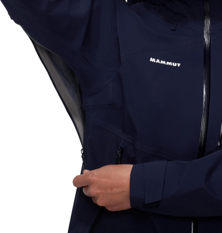 Mammut Damen Alto Guide Hooded Hardshelljacke mit Kapuze XS marine, XS marine