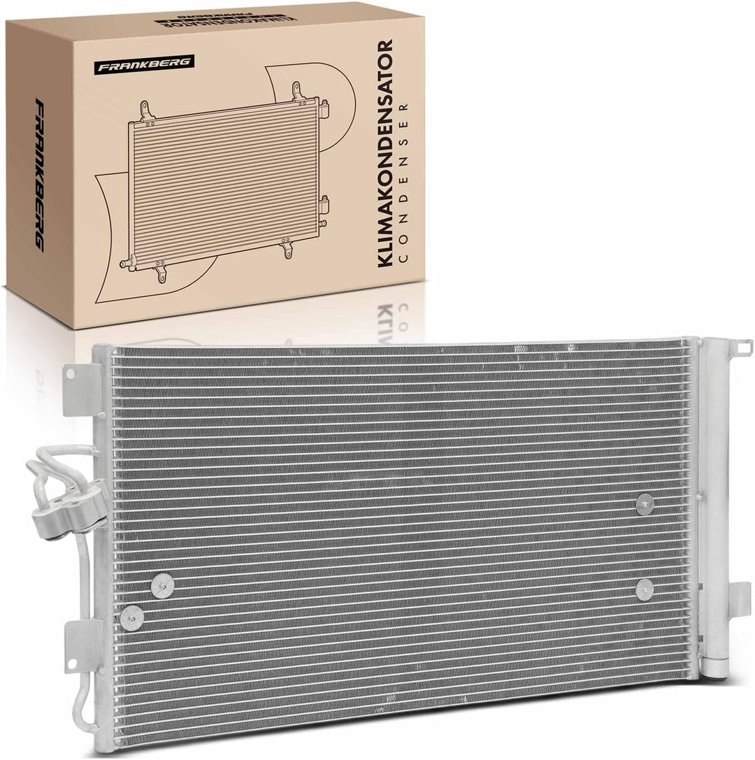 Frankberg Kondensator Klimaanlage mit Halter & Trockner Kompatibel mit Q7 4LB 2006-2015 C.a.y.e.n.n.