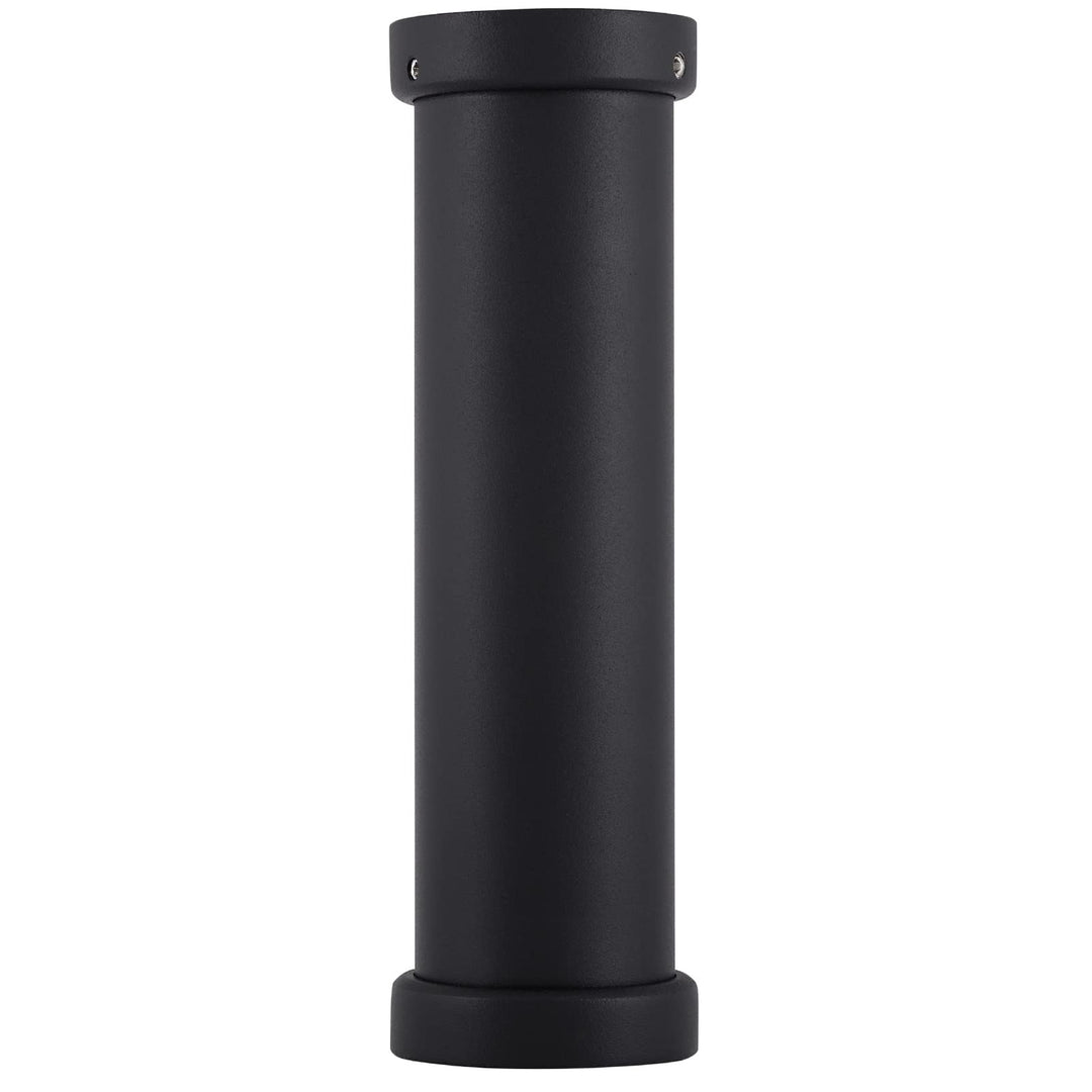 2 Stück SOTECH Barkonsolen Florenz gerade Höhe 200 mm/Ø 50 mm schwarz Thekenfuss Bar Konsole Tresenf